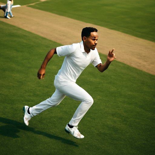 superbaji midfielder's sprint scene